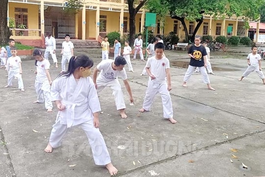 Đa dạng hoạt động hè thu hút thanh thiếu nhi ở Kinh Môn
