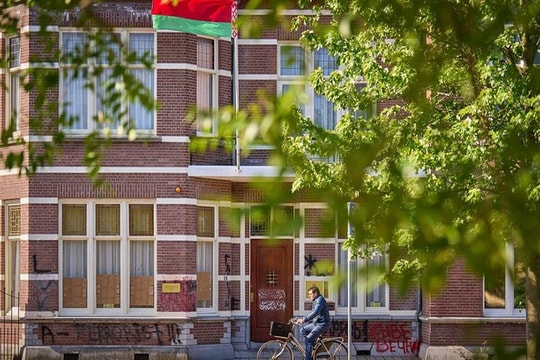 Đại sứ quán Belarus tại Hà Lan bị tấn công