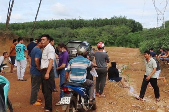 Giết chủ nợ bỏ xác vào bao tải đem chôn để phi tang ở Bình Phước
