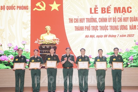 Dấu ấn từ các hội thi, hội thao trong lực lượng vũ trang tỉnh Hải Dương