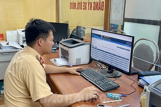 Ninh Giang phạt nguội 65 trường hợp vi phạm giao thông