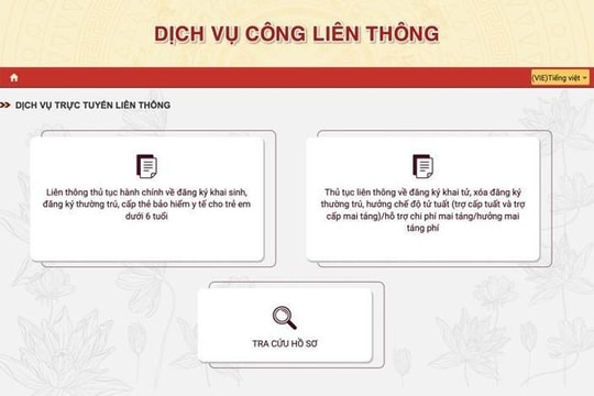 Từ 10.7, đăng ký khai sinh và khai tử sẽ làm qua mạng