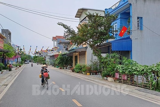 Cẩm Giàng phấn đấu xây dựng huyện nông thôn mới nâng cao trong năm 2023