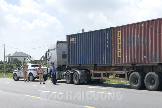 Phạt 14 trường hợp đi vào đường cấm trên đường tỉnh 390