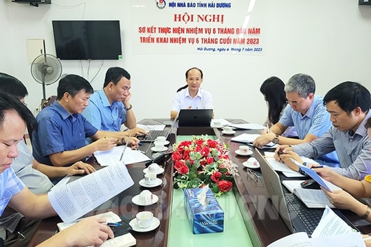 Chuẩn bị tốt các điều kiện tổ chức thành công Đại hội Hội Nhà báo tỉnh Hải Dương lần thứ 9