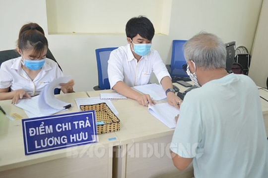 Hải Dương tạm chi trả lương hưu, trợ cấp bảo hiểm xã hội tháng 7 và 8 theo mức hưởng tháng 6