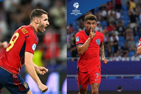 Chung kết U21 EURO 2023: ''Sư tử’' Anh đấu ‘'Bò tót’' Tây Ban Nha