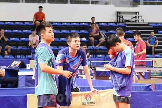 Đội tuyển bóng bàn Hải Dương không có huy chương vàng