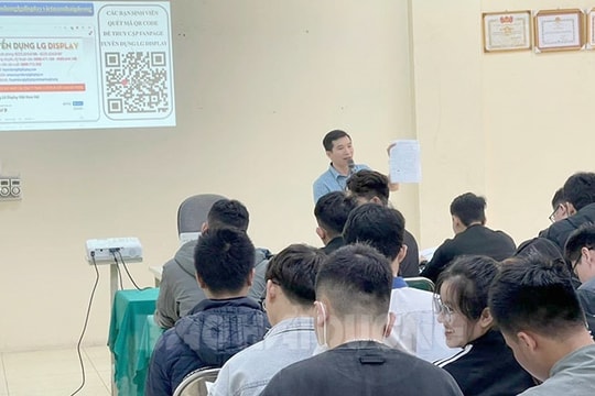 Trường Cao đẳng Nghề Hải Dương đã tuyển sinh khoảng 35% chỉ tiêu hệ 9+