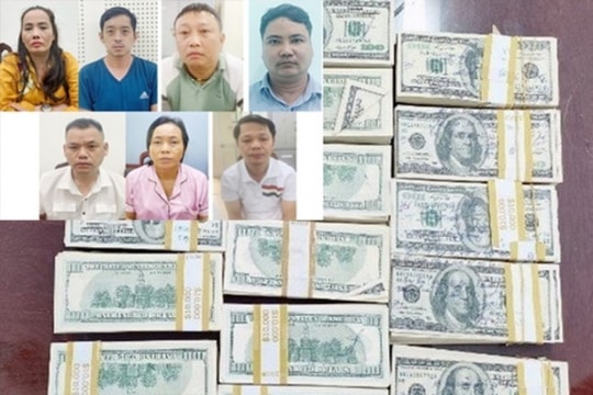 Khởi tố 7 kẻ mua bán ngoại tệ giả giá trị hơn 13 tỷ đồng