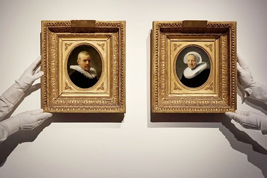 Tranh của danh họa Rembrandt xuất hiện sau 200 năm "ẩn mình"