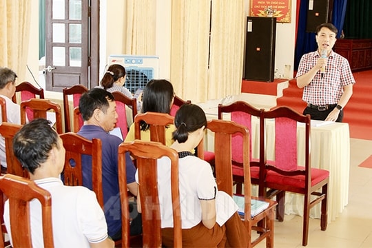 Bồi dưỡng kiến thức pháp luật cho hòa giải viên, tuyên truyền viên tại mô hình điểm