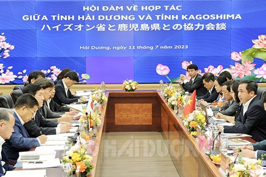 [Audio] Thúc đẩy hợp tác toàn diện, hiệu quả, lâu dài giữa hai tỉnh Hải Dương và Kagoshima