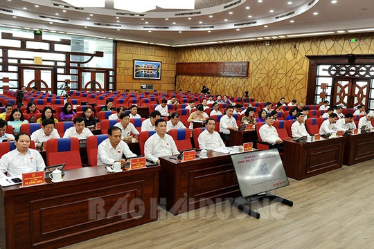 [Audio] Kỳ họp thứ 16 HĐND tỉnh Hải Dương khóa XVII thành công tốt đẹp, thông qua 23 nghị quyết