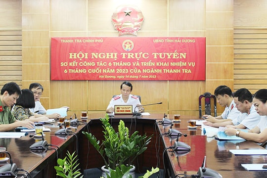 Tổng Thanh tra Chính phủ: Tăng cường đôn đốc, xử lý sau thanh tra