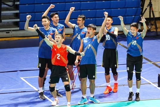 Vietnamese men's volleyball team top Southeast Asia rankings