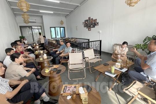 Độc đáo mô hình "cà phê nghiệp vụ" của Uỷ ban Kiểm tra Thành uỷ Hải Dương
