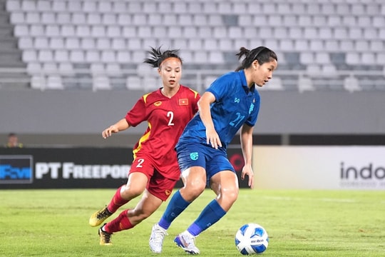 U19 nữ Việt Nam thua sát nút U19 nữ Thái Lan