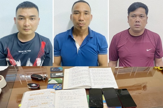 Bắt giữ 3 kẻ cho vay tín dụng đen với lãi suất "cắt cổ" ở Thanh Hóa