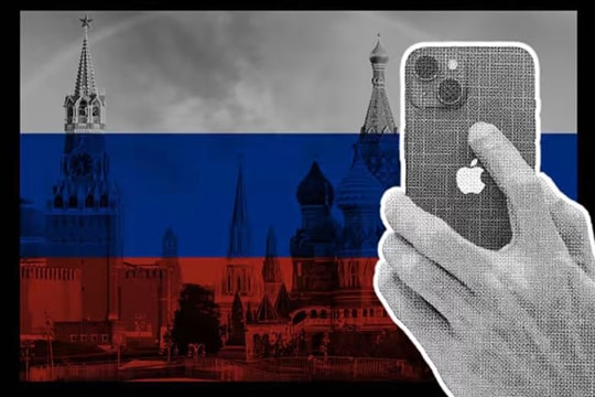 Hàng nghìn quan chức Nga bỏ dùng điện thoại iPhone 