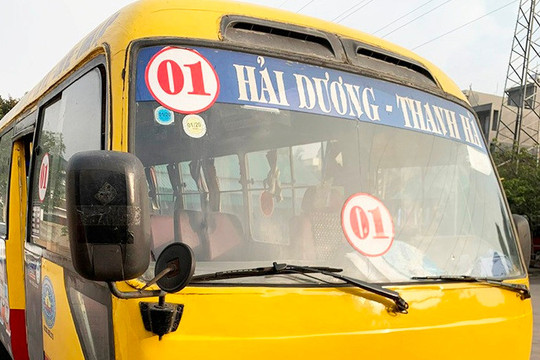 Dừng hoạt động tuyến buýt nội tỉnh số 01 Hải Dương - Thanh Hà từ ngày 20.7