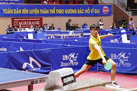 Hải Dương cử 52 tay vợt dự Giải bóng bàn trẻ, thiếu niên, nhi đồng quốc gia 