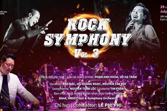 Hòa nhạc đặc biệt giữa Rock và nhạc cổ điển tại TP Hồ Chí Minh