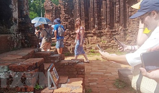 Di sản Thế giới Mỹ Sơn: Khai trương sản phẩm thuyết minh đa ngôn ngữ