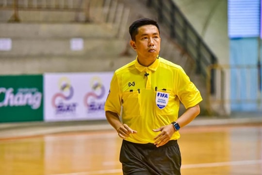Thêm một trọng tài Futsal của Việt Nam được công nhận là trọng tài cấp cao