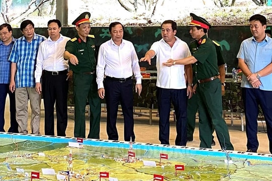 [Audio] Khẩn trương hoàn thành xây dựng Sở chỉ huy diễn tập khu vực phòng thủ tỉnh