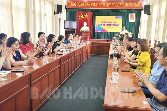 75 tác phẩm từ trại sáng tác văn học nghệ thuật Hải Dương năm 2023