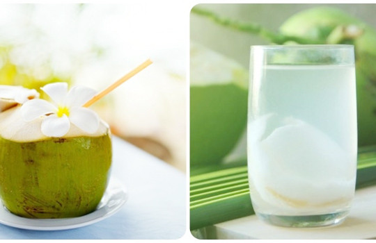 5 thời điểm không nên uống nước dừa