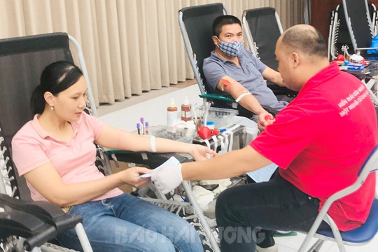 Ngày hội “Hải Dương ngàn trái tim hồng” thu lượng máu cao nhất từ trước đến nay