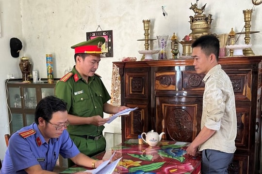 Lập khống hồ sơ, viên chức Văn phòng Đất đai ở Quảng Ngãi bị bắt