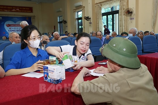 Trường Cao đẳng Dược Trung ương Hải Dương tri ân người có công