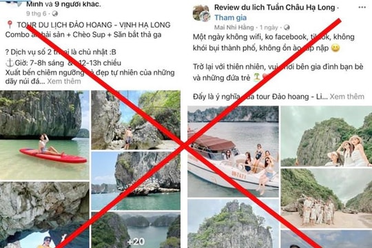 Xuất hiện tour du lịch tự phát tới các "đảo hoang" trên Vịnh Hạ Long