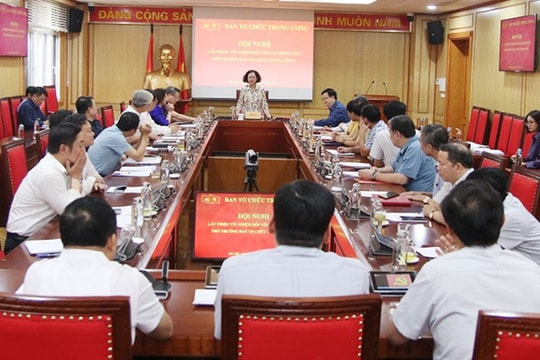4 Phó trưởng Ban Tổ chức Trung ương đều đạt 100% tín nhiệm cao