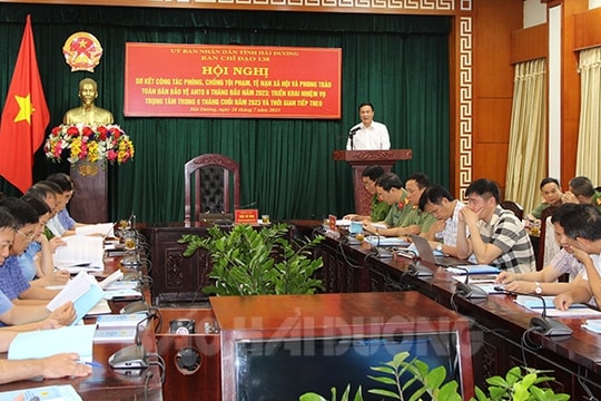 [Audio] Tạo chuyển biến rõ rệt trong công tác phòng chống tội phạm