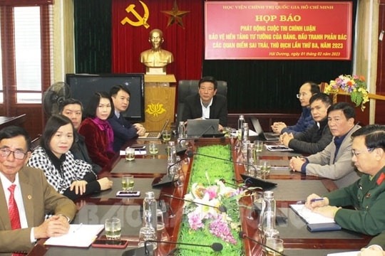 Hải Dương có 193 tác phẩm tham dự Cuộc thi chính luận về bảo vệ nền tảng tư tưởng của Đảng