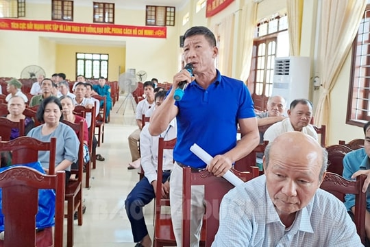 Người dân Lai Cách kiến nghị tăng cường hỗ trợ sản xuất nông nghiệp, tránh tình trạng nông dân bỏ ruộng