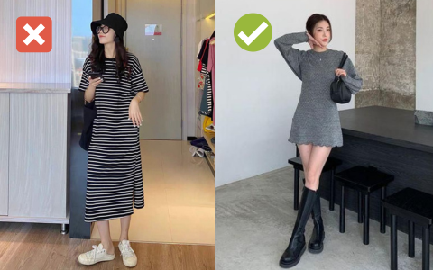 Đây là 4 kiểu váy nàng có chiều cao khiêm tốn không nên mua