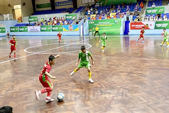 Vượt qua T&T Bắc Giang, U11 Gia Bảo Hải Dương vào bán kết gặp Hưng Yên