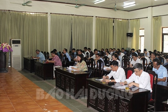 Đảng ủy Khối Các cơ quan tỉnh Hải Dương gắn kết chặt chẽ “xây” và “chống” trong công tác tư tưởng