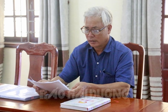 Ông Tiền tâm huyết với công tác khuyến học