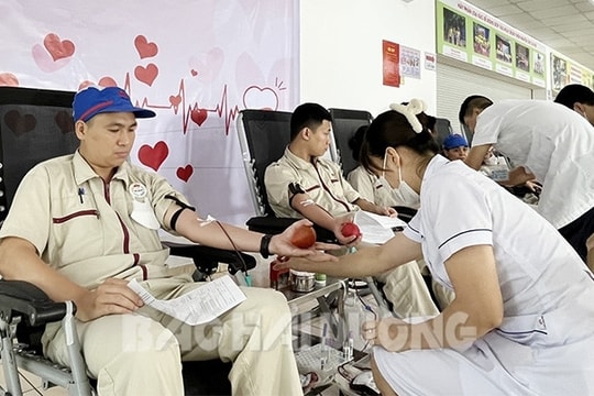 Mức chi hỗ trợ người hiến máu tình nguyện