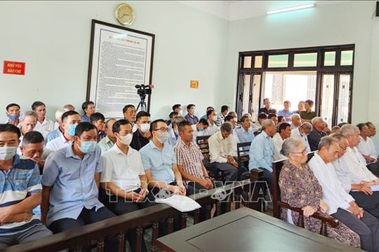 Tuyên phạt 71 bị cáo vụ kê khống hơn 1.200 mộ giả để trục lợi
