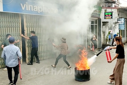 Xã Lai Vu chú trọng phòng “bà hỏa”