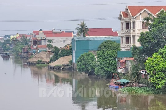  Còn 256 trường hợp ở Ninh Giang vi phạm hệ thống thủy lợi Bắc Hưng Hải