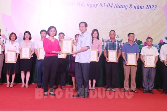 Xã Thanh Hải đoạt giải xuất sắc Hội diễn sân khấu, hát dân ca không chuyên huyện Thanh Hà