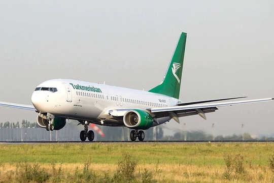Hãng hàng không Turkmenistan đình chỉ chuyến bay đến Moskva do lo ngại an toàn